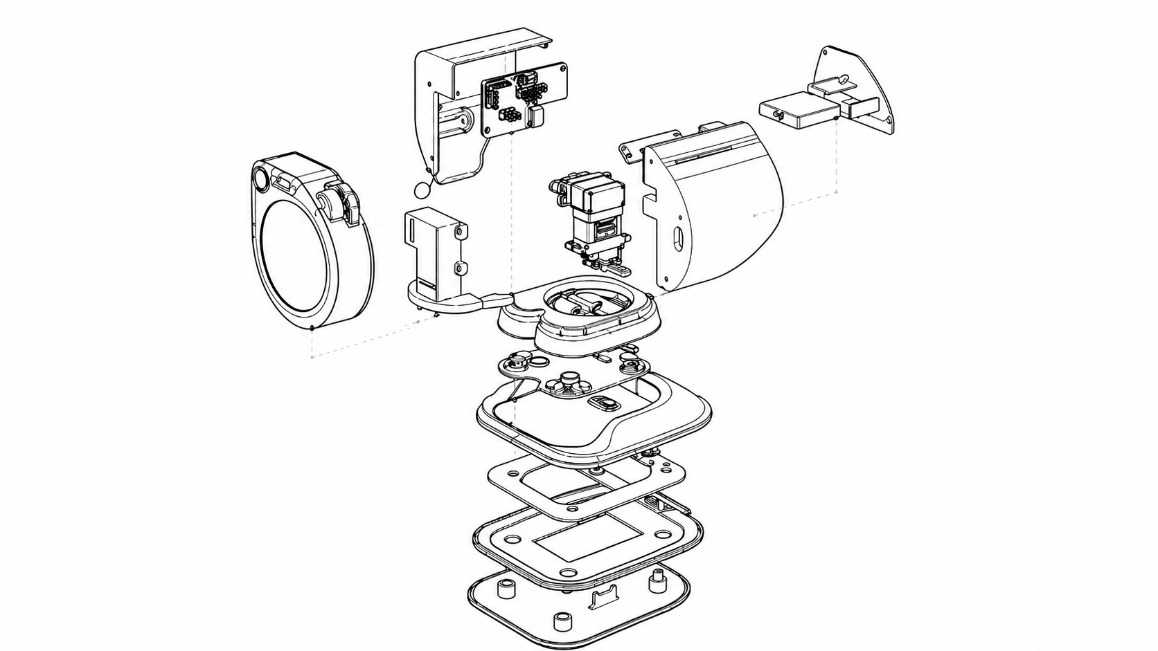 Watcher-Robot exploded view